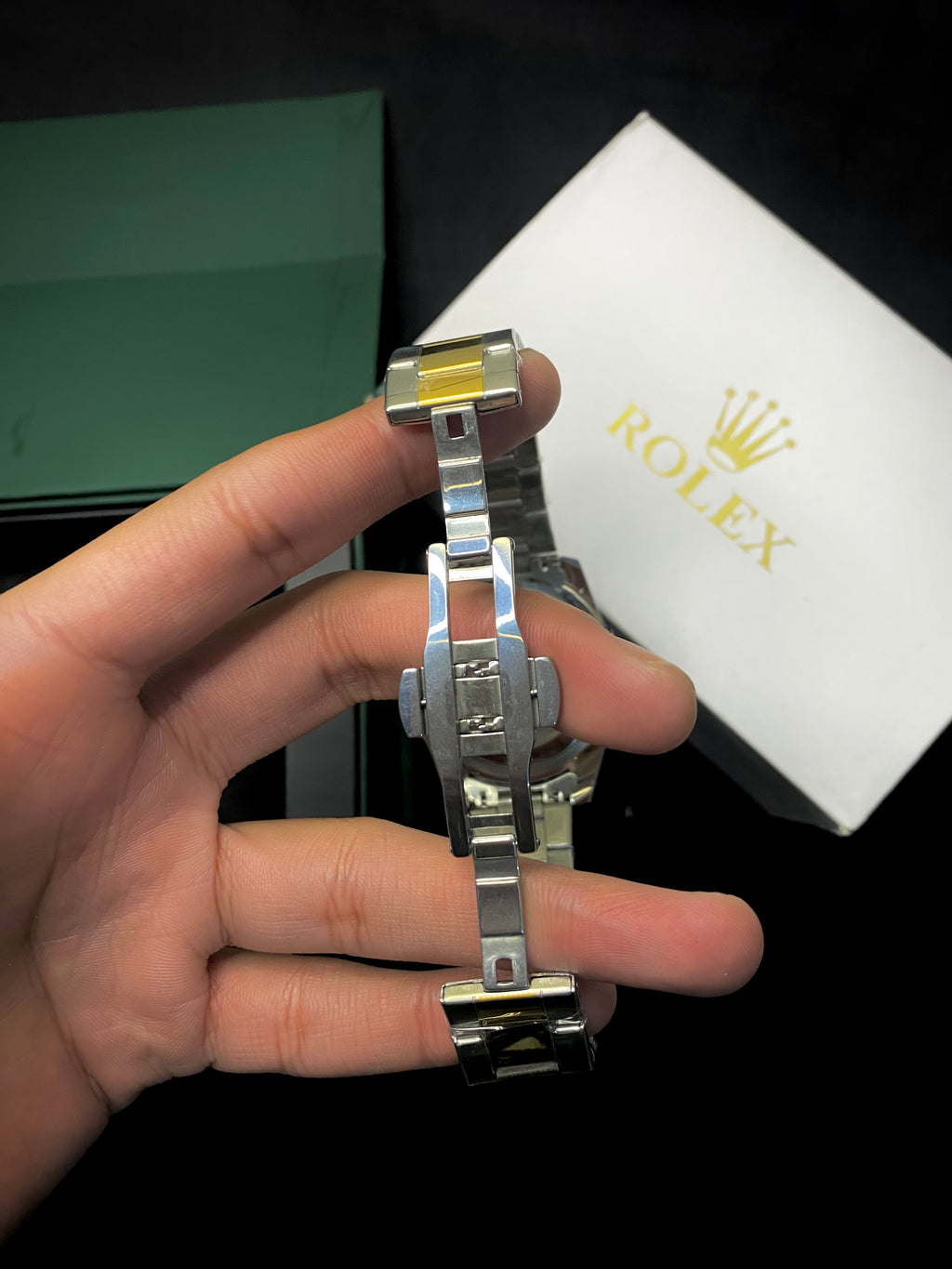 Rolex-Oystersteel and Yellow Gold