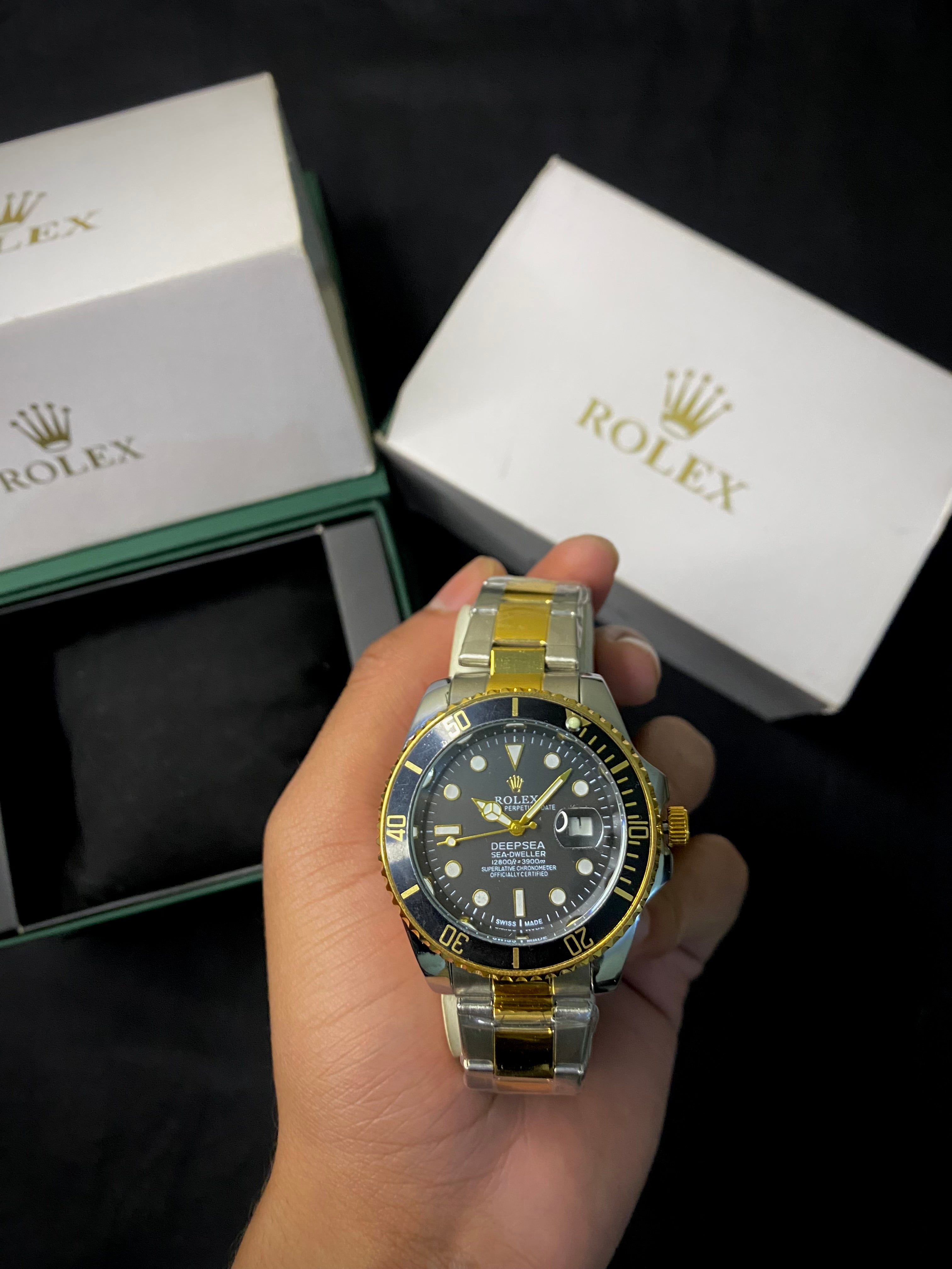 Rolex-Oystersteel and Yellow Gold
