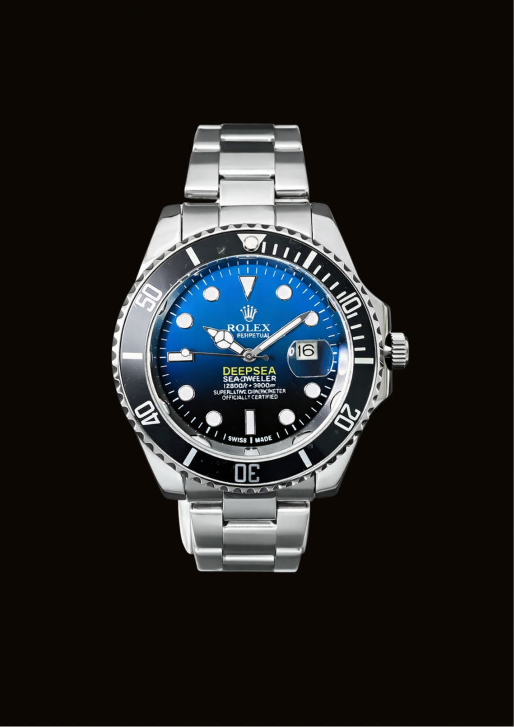 Rolex-Black Blue Dial